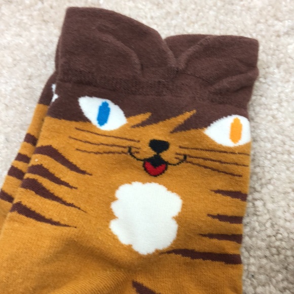 Women’s Cat Socks (Pair of 3) - Picture 3 of 5